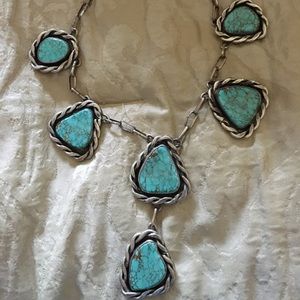 Stunning vintage Native American Turquoise necklace